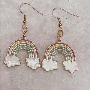 Rainbow earrings